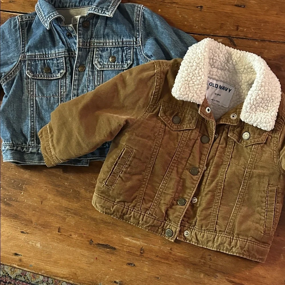 EUC Toddler Boy Jackets (12m) - Picture 1 of 9